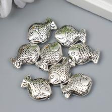 Разделители для бусин металл 13*17мм 