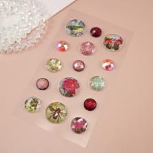 Кабошон акрил ассорти арт.7715610 AS1518 (15шт)