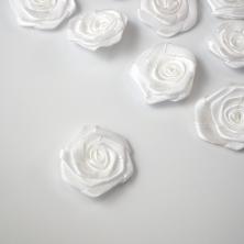 Розочка 40мм арт.1447 белый