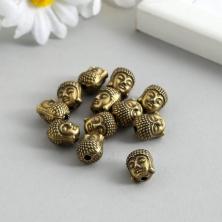 Бусины металл 