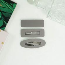 Заколка "тик-так" для волос 5,5см арт.SF-7406 ассорти (3шт)