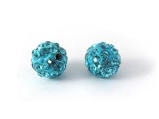 Бусины акрил  8мм арт.BWM-08 голубой