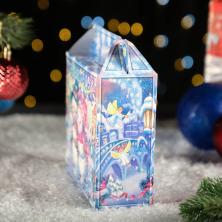 Коробка складная 15*17*6,5см "Зимняя фантазия"арт.7082116