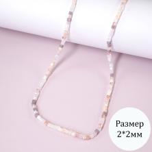 Бусины граненые стекло 