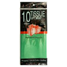 Бумага тишью 50*66см арт.67-65 зеленый-355 (10листов)