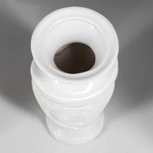 Ваза керамика 20*9*10см "Амур" арт.3554997 белый
