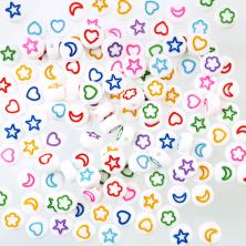 Бусины акрил  7*7мм 