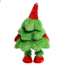 Игрушка музыкальная "Веселая елочка" 33*18см арт.9311278 (работает от батареек)