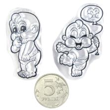 Набор штампов "Малыши №2" арт.ASM-17/2 (2шт)