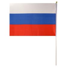 Флаг "России" 30*40см (1уп-9шт)