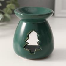 Аромалампа "Ёлочка" 7*6,5*6см арт.10323561 т.зеленый