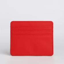 Картхолдер искусственная кожа 18 карт 10*8см арт.9101446 красный