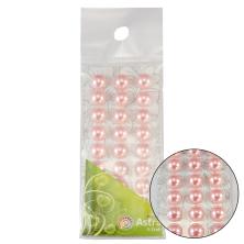 Полубусины клеевые "Жемчуг" 10мм арт.7704129 (27шт на листе)