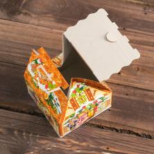 Коробка складная 16*12*12см "С Новым Годом" арт.3865580