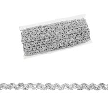 Тесьма металлизированная 10мм арт.9679421