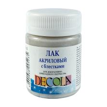 Лак глянцевый "Decola" 50мл арт.5828958 с блестками