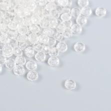 Бусины акрил граненые   6*4мм арт.5131765 прозрачный (20гр) (220±5шт)