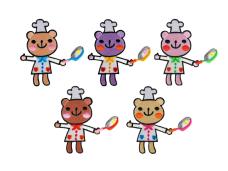 Термоаппликация "Поварята" 85*80мм арт.А-10988 ассорти