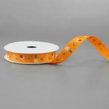 Лента атласная 10мм арт.ALP-103 B15/021 baby/оранжевый (3м)
