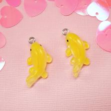 Подвеска акрил "Рыбка" 15*27мм арт.ИВ-393 микс