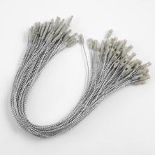 Подвес для елочных игрушек 200мм арт.ИВ-341 серебро (50шт)