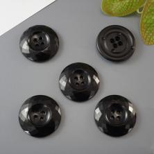 Пуговица пальтовая/шубная арт.RVC 0029 30мм 48L черный