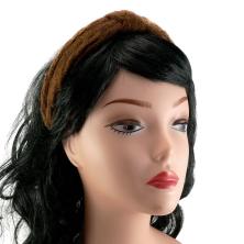 Ободок пластик/текстиль 30мм арт.ФУ-11185