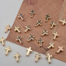 Разделители для бусин акрил "Крест" 9*12мм арт.ИВ-280 (10шт)