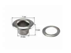 Люверсы №01 d3*7мм h4мм (1000шт)