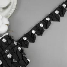 Тесьма с камнями 40мм арт.TX-142