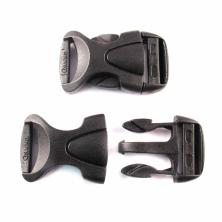 Фастекс пряжка-замок пластик "GAMMA" 32мм арт.SB-17 черный