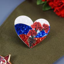 Лазерная вырубка иск.кожа/фетр "9 Мая" 50*45мм арт.253-703 №2