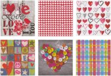 Салфетки для декупажа 33*33см "Love2Art" №1216-10 "Романтика" арт.SDD