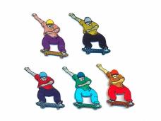 Термоаппликация "Скейтбордист" 85*45мм арт.4010/6