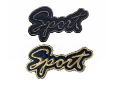 Термоаппликация "Sport" 80*42мм арт.101