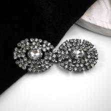 Застежка 58*23мм со стразами арт.JRTB-1073