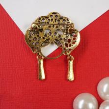 Брошь металл 