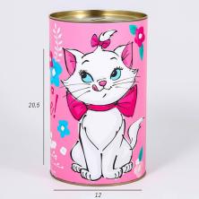 Копилка-банка металл/картон 