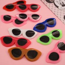 Очки пластик 5,5*2,3см арт.SF-2153 ассорти (без душек)