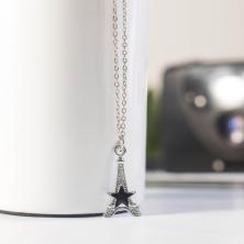 Кулон "Эйфелева башня" 45см арт.4328957 серебро