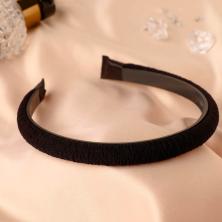 Ободок пластик/текстиль 15мм 