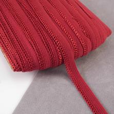 Резинка ажурная 10мм арт.RB0359S т.красный