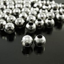 Бусины металл  5,5мм арт.DC-040 02-никель (50шт)