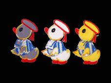 Термоаппликация "Утенок моряк" 55*85мм арт.2225 ассорти