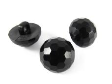 Пуговица арт.ФУ-3829 15мм 24L черный