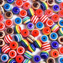 Бусины акрил  8мм 