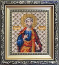 "Чарiвна мить" арт.Б-1050 "Петр" Набор для вышивания бисером 9*11см