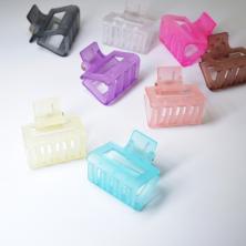 Краб для волос каучук  3,0см арт.ФУ-11589 ассорти