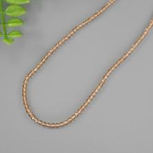 Бусины стекло граненые 3мм арт.ИВ-215 (126бусин)