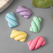 Декор "Зефирка" пластик 23*15мм арт.SF-7190 ассорти